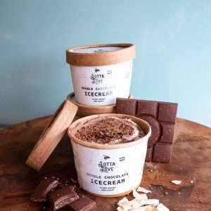 Vegan Double Chocolate Ice Cream (Coconut Cream Based)